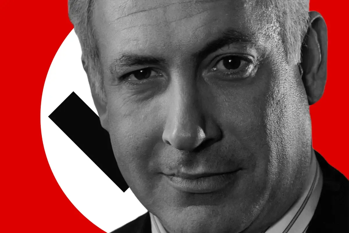 Its A Thin Line: Calling Out Benjamin Netanyahu For The Nazi That He Is.